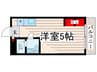 フローラ５ 1Rの間取り