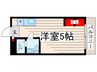 フローラ５ 1Rの間取り