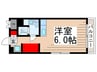 フローラ５ 1Rの間取り