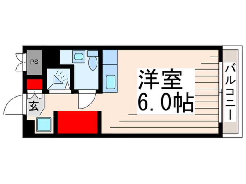 間取図 フローラ５