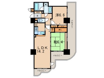 間取図 サウスフロントタワー町田