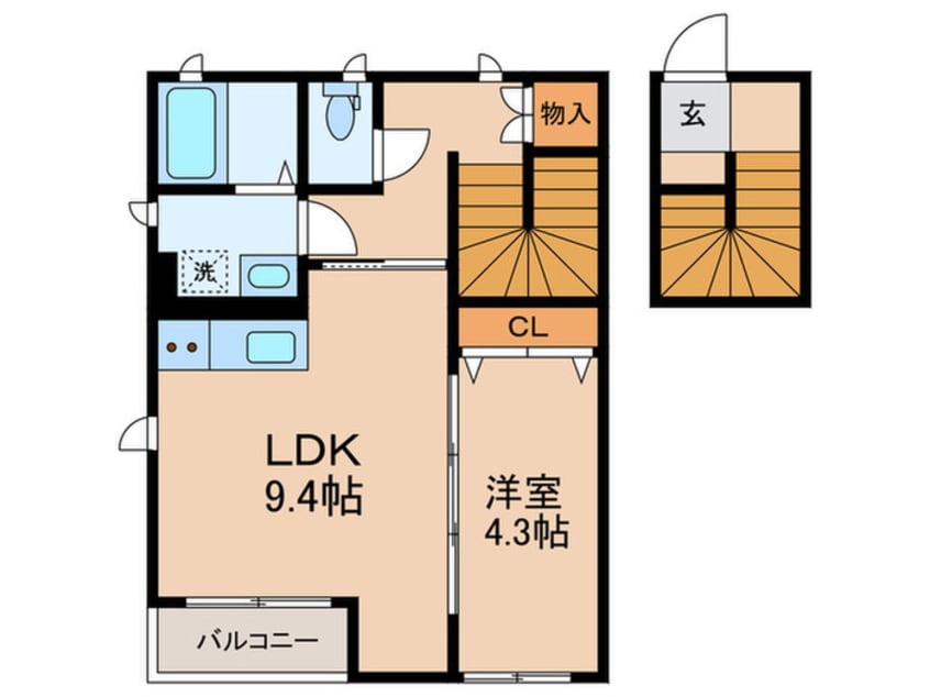 間取図 グランアイル二子玉川