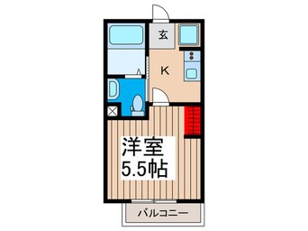 間取図 仮）草加市旭町新築工事