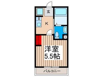間取図 仮）草加市旭町新築工事