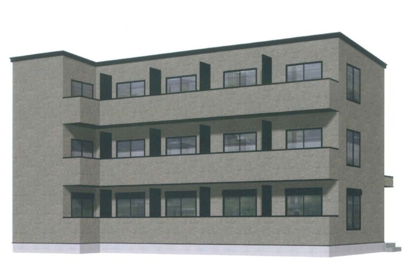 完成予想図 仮）草加市旭町新築工事