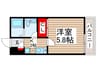 ＤＥＮ三郷中央 1Kの間取り
