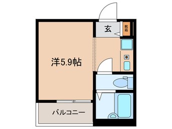 間取図 クレスト川崎小田