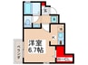 アルファⅡ 1Kの間取り