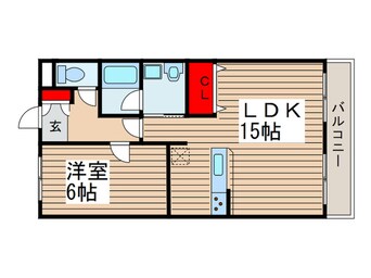 間取図 マナブライトン・フロント