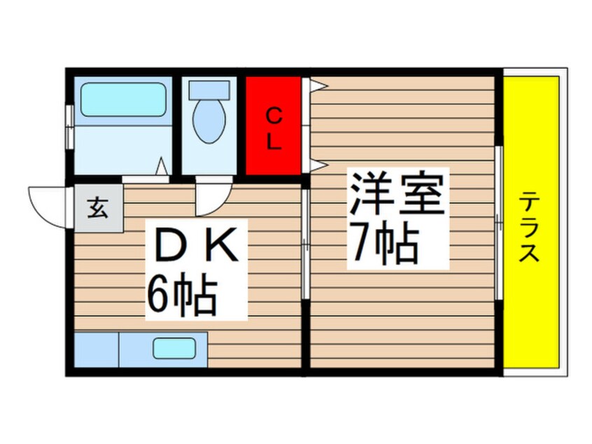 間取図 サニ－プラザ