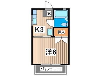 間取図 第二春海荘