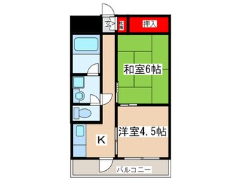 間取図 林ﾋﾞﾙ