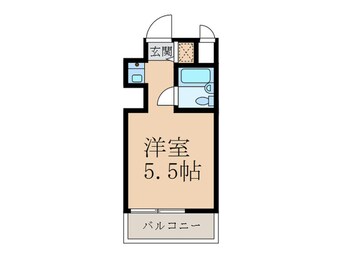 間取図 ＴＯＰ恵比寿