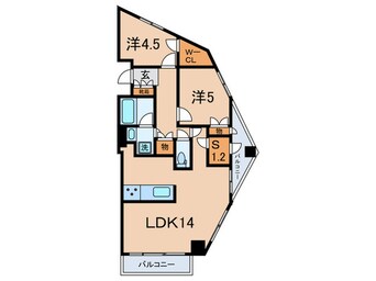 間取図 レジディア文京音羽