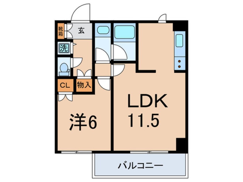 間取図 レジディア文京音羽