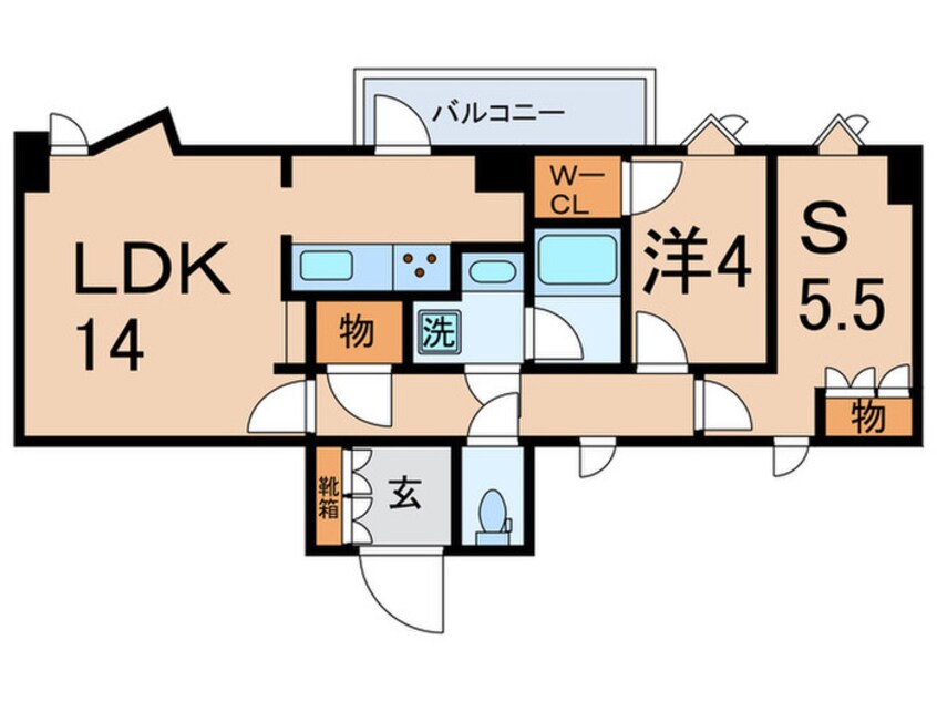 間取図 レジディア文京音羽