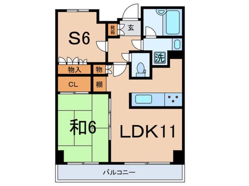 間取図 レジディア文京音羽