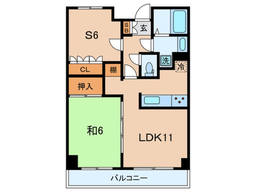 間取図 レジディア文京音羽