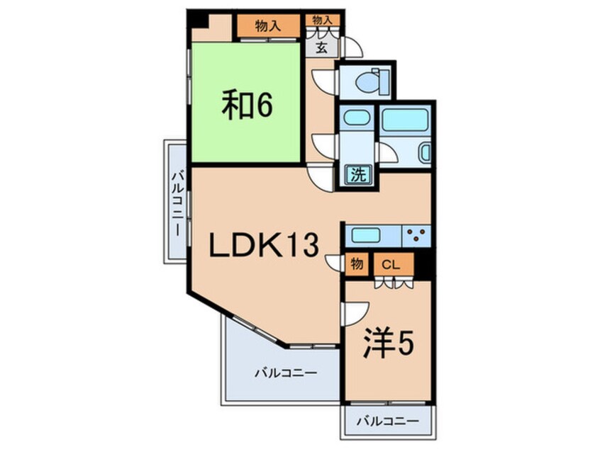 間取図 レジディア文京音羽