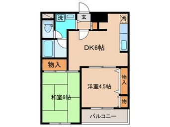 間取図 メゾン・えびす