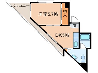 間取図 コバパークビル