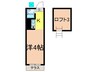 エクセル６ 1Rの間取り