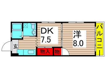 間取図 ハピネス亀有