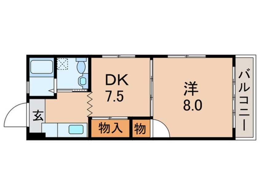 間取図 ハピネス亀有