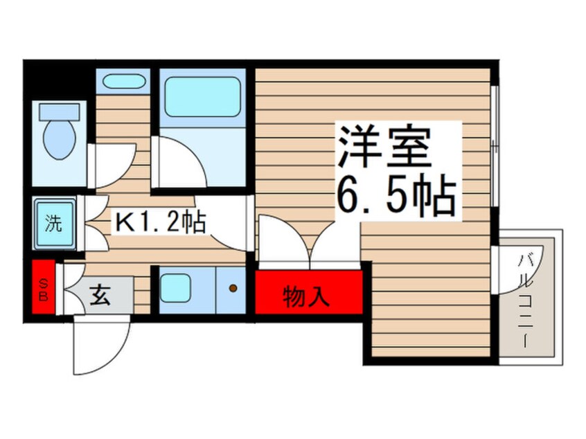 間取図 ゲイツハウス