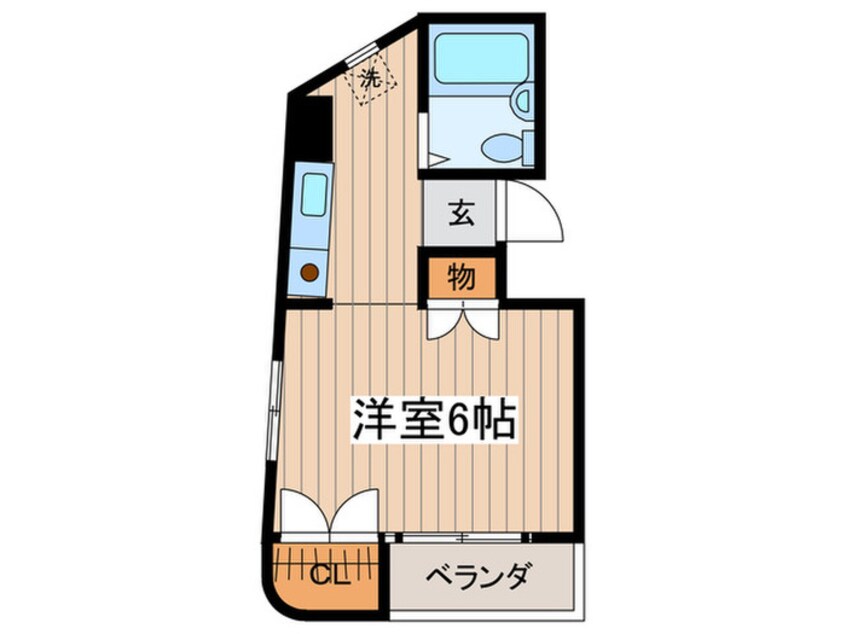 間取図 リベルテ新中野