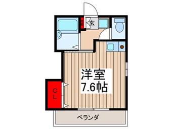 間取図 エスカーラ真間