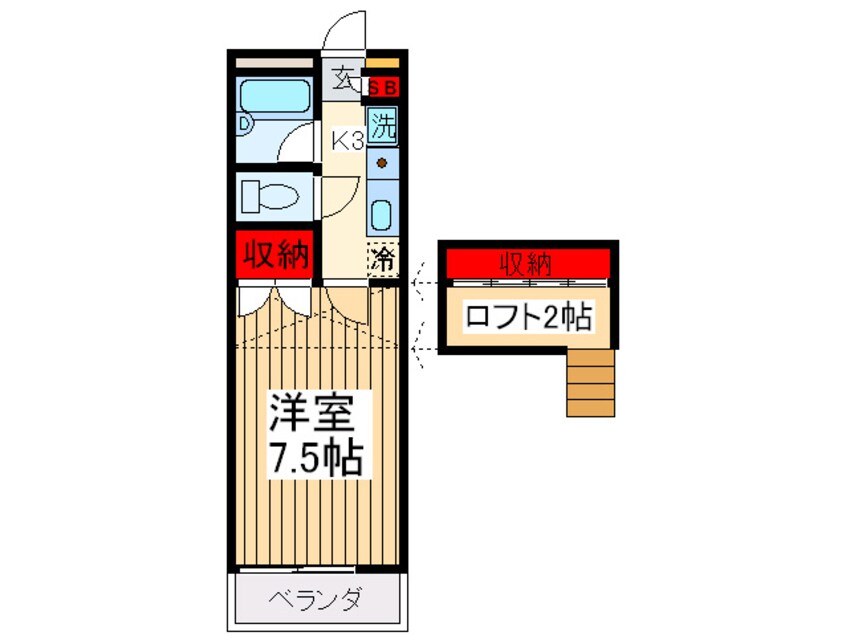 間取図 グランシャリオ