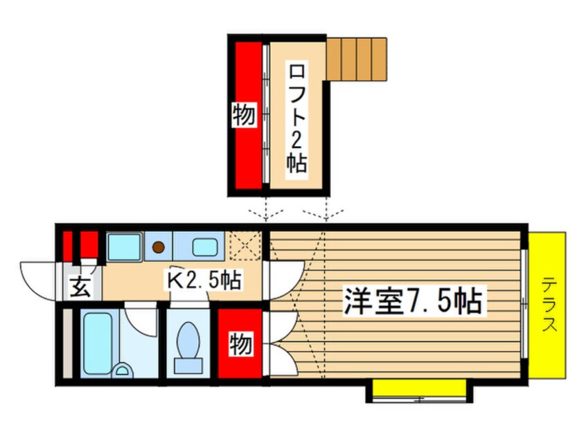 間取図 グランシャリオ