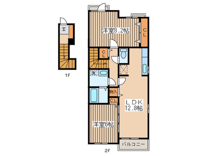 間取り図 クレメント