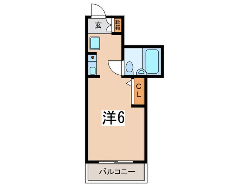 間取図 シルバニア東白楽