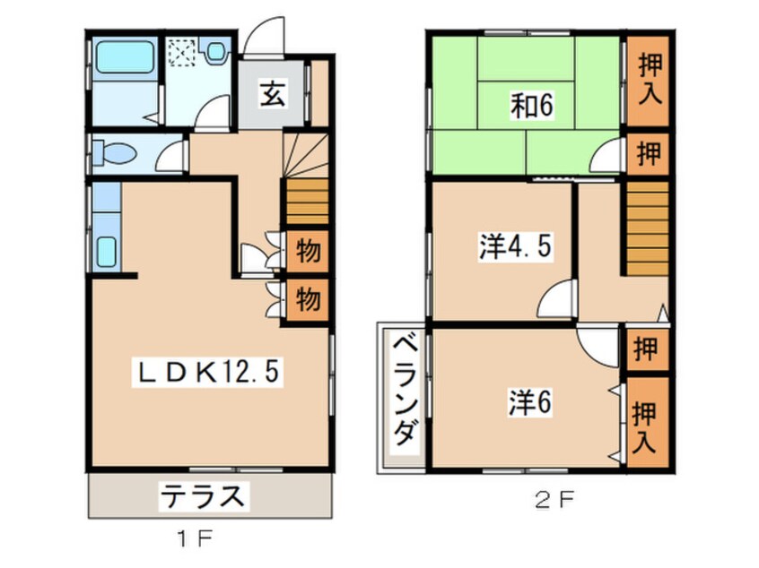 間取図 ボナール本郷台