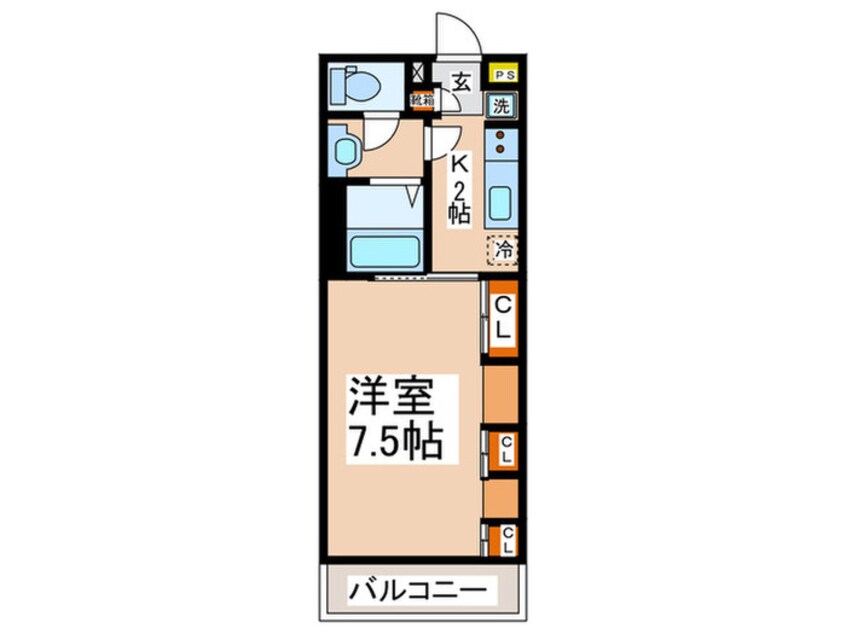 間取図 リブリ・Ebina・山手