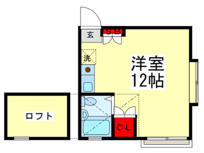 間取図 アプリコットハウス