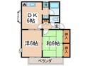 シティパルＡの間取図