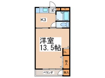 間取図 松銀マンション