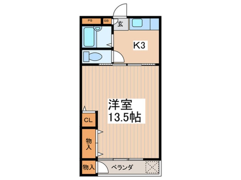 間取図 松銀マンション