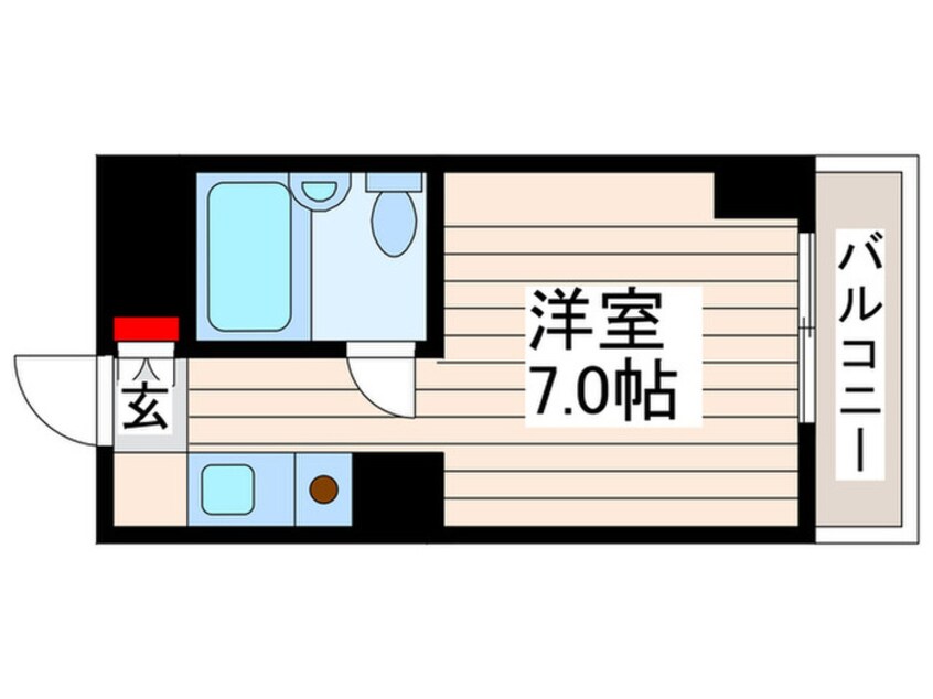 間取図 ニューガイアリルーム西葛西№59