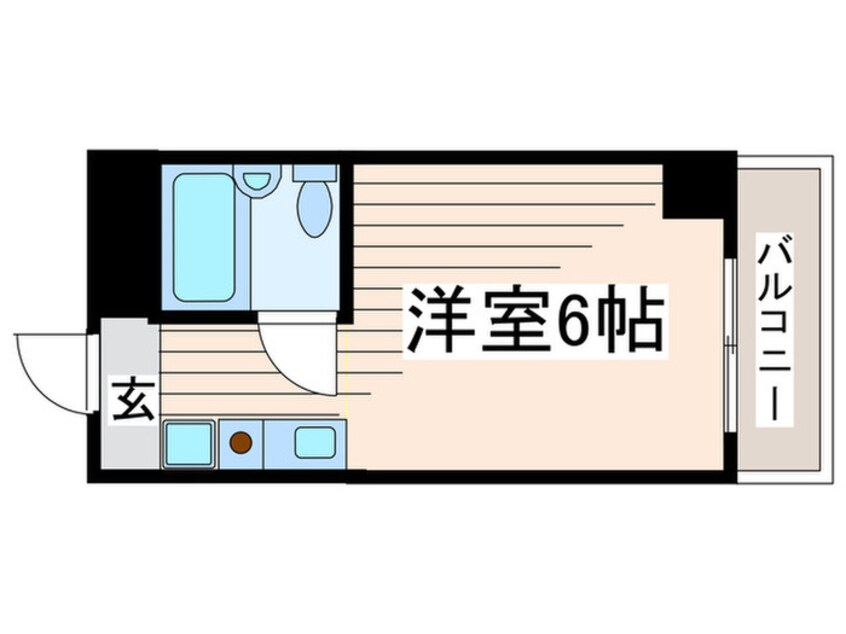 間取図 ニューガイアリルーム西葛西№59