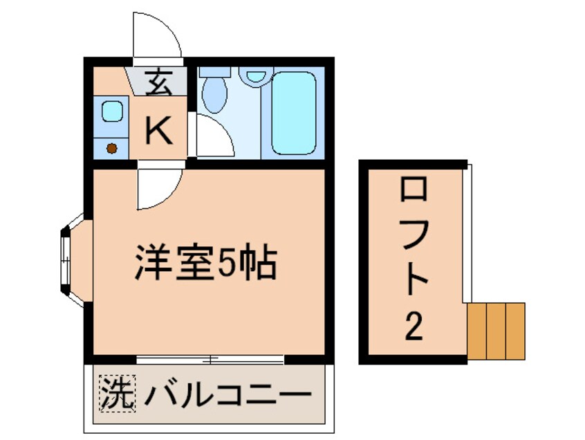 間取図 ライブピアひまわり