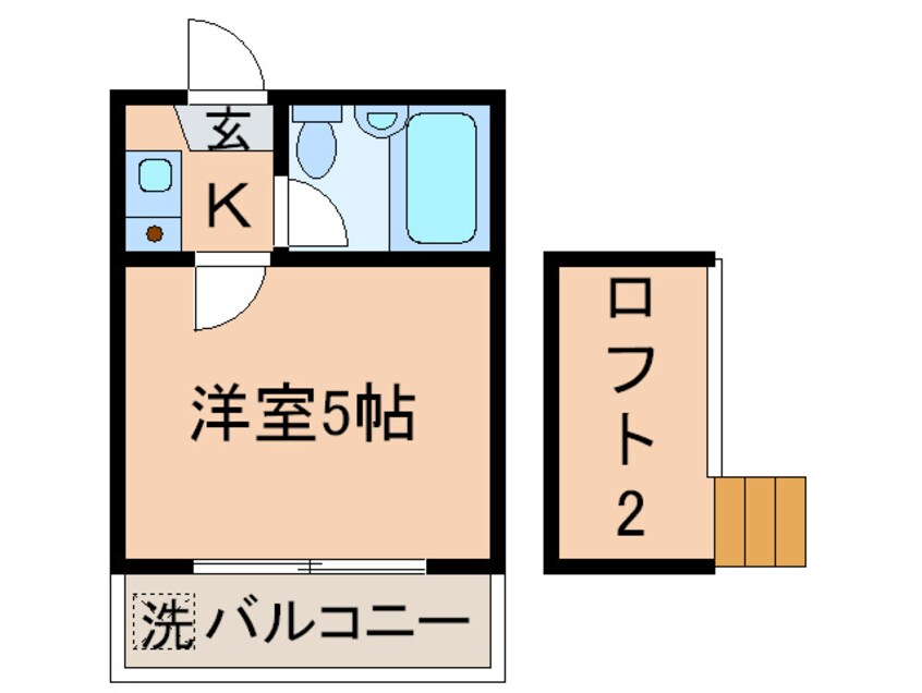 間取図 ライブピアひまわり