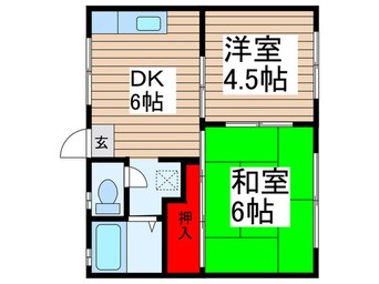 間取図 セレンディピティ津田沼