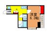 Ｃａｓａ　Ｂｉａｎｃａ 1Kの間取り
