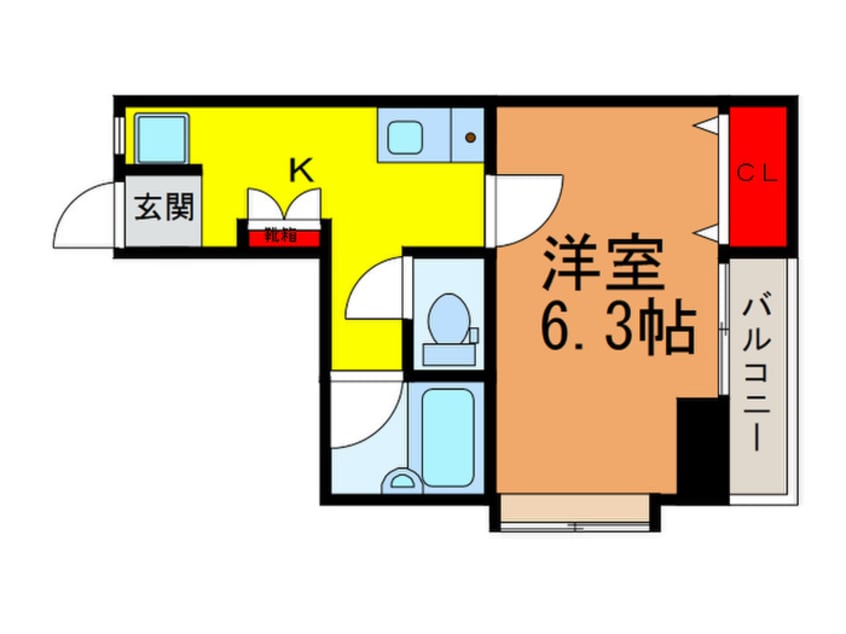間取図 Ｃａｓａ　Ｂｉａｎｃａ