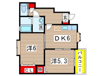間取図 ラフォーレ　壱番館