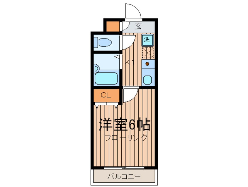 間取図 サンファスト成城